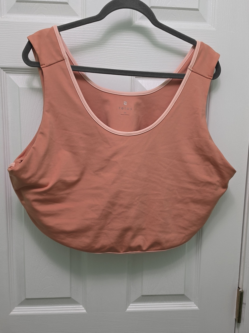 ZELOS Coral Scoop Neck Women's Tank Top
